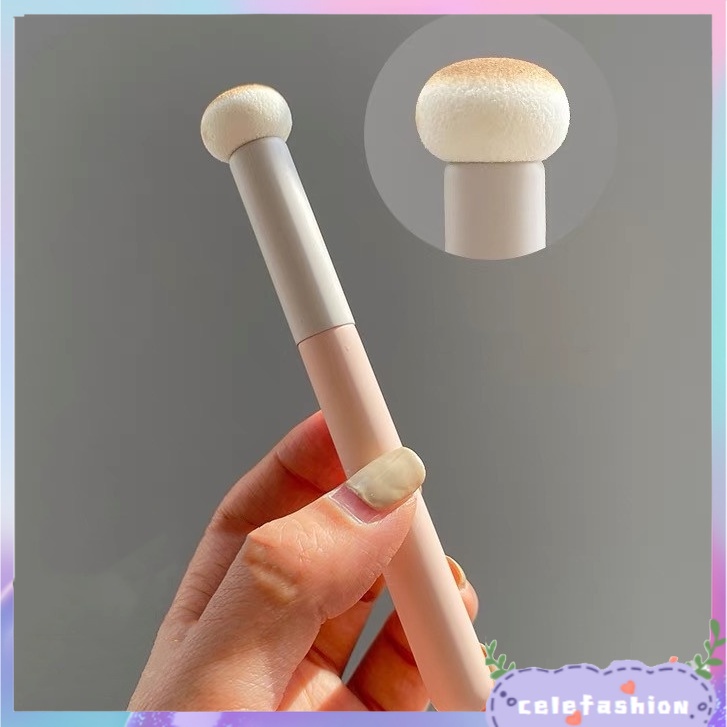 Túi Mút Trang Điểm Thiết Kế Hình Nấm Tiện Dụng Dành Cho Salon