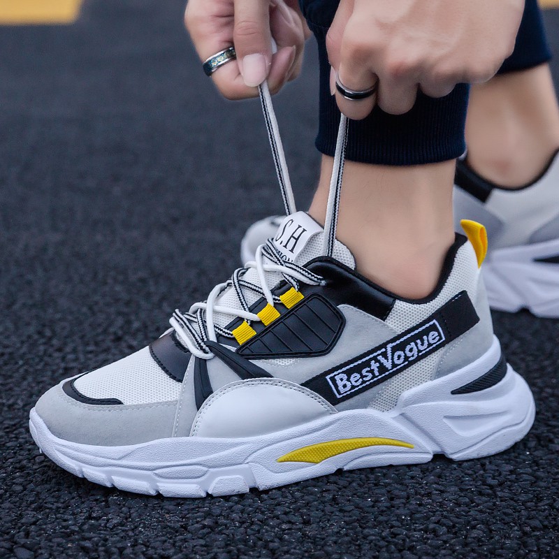 GIÀY THỂ THAO NAM ĐẾ CAO 3 CM TĂNG CHIỀU CAO BEST VOGUE G 107 | BigBuy360 - bigbuy360.vn