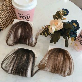 Tóc mái thưa (ảnh thật kế) y như tóc thật 100℅ (không mai)