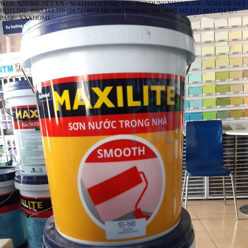 X HOME - Sơn DULUX - MAXILITE Sơn Nước Trong Nhà Maxilite Smooth💥NHẬN HÀNG TẠI NHÀ MÁY💥Giao hàng Toàn quốc - Ckhấu cao