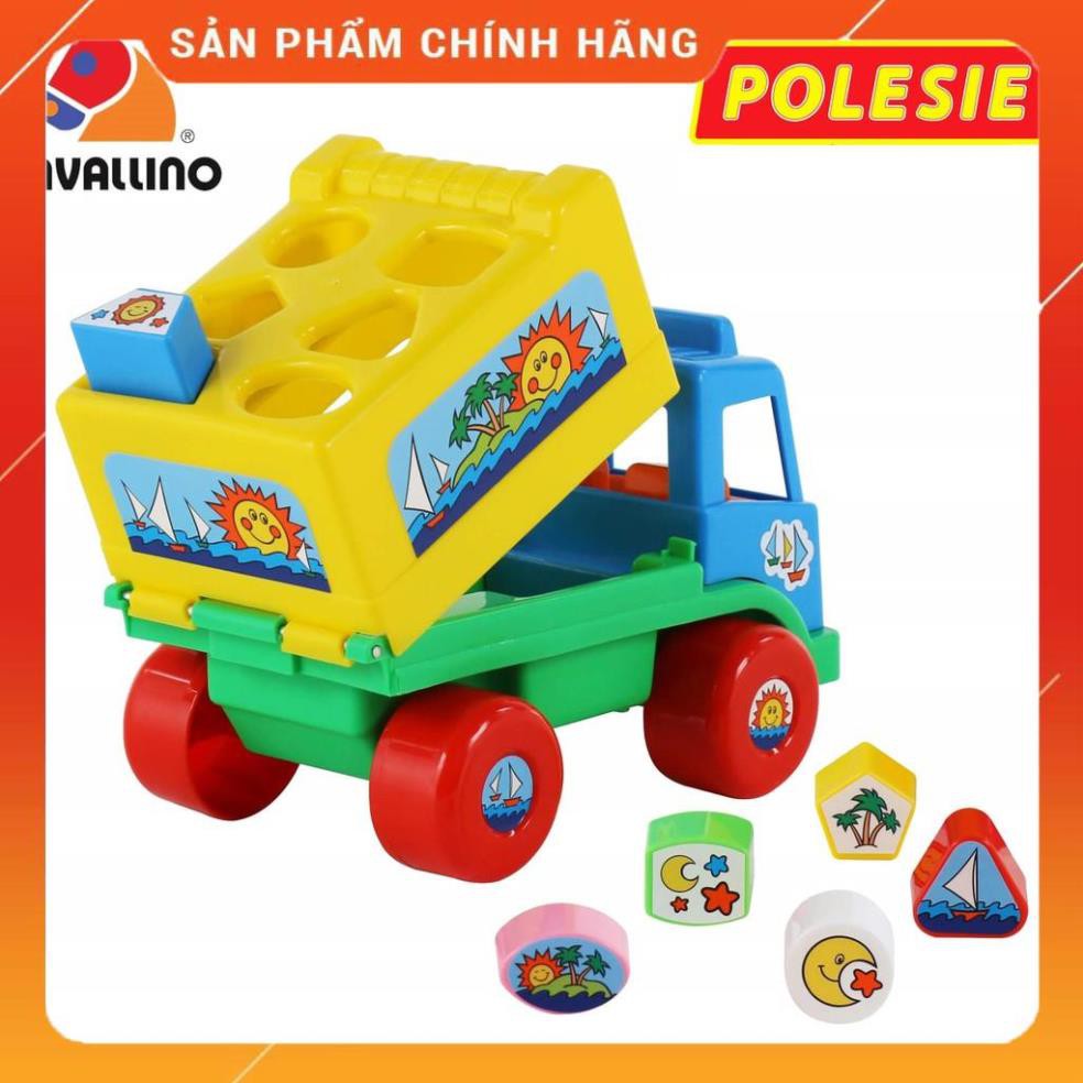 Xe tải thả hình Island đồ chơi – đồ chơi cho bé