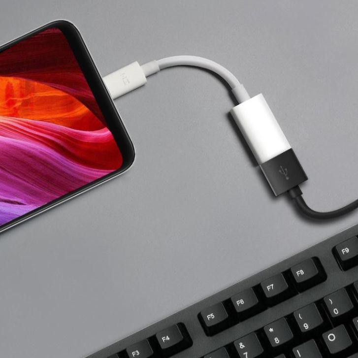 Cáp chuyển OTG type c sang usb cho điện thoại chính hãng