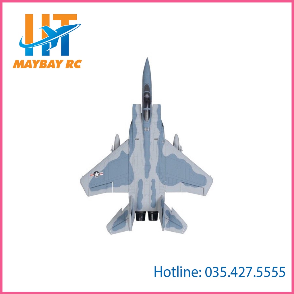 Máy Bay Điều Khiển F15 FMS 64MM Phiên Bản Nâng Cấp V2 PNP
