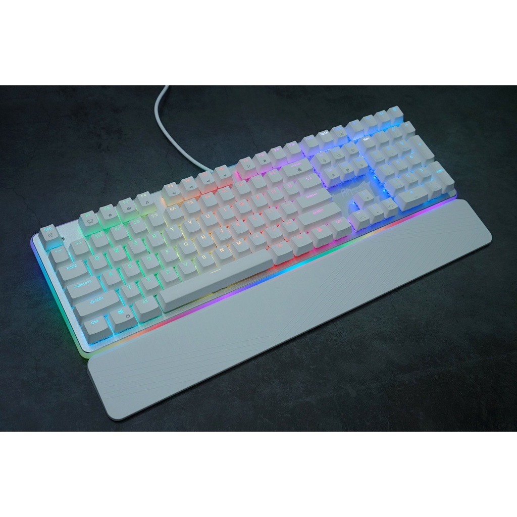 [Mã 1010ELHA1000K1 giảm 8% đơn 3TR] BÀN PHÍM CƠ GAMING ROYAL KLUDGE RK918, RK919 PRO PHIÊN BẢN 2021 LED RGB KÈM KÊ TAY