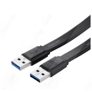 Cáp usb 3.0 dẹt 2 đầu đực dài 1,5m ugreen 10804