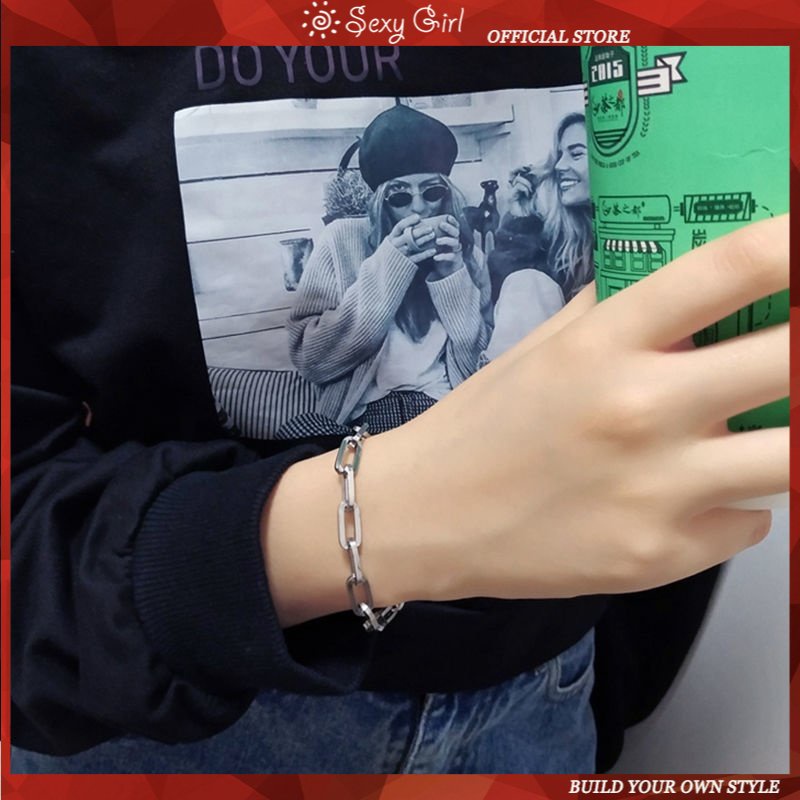 Vòng Tay Dây Xích Đơn Giản Thời Trang Hàn Quốc Xiao Zhan