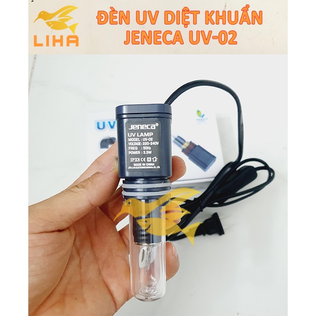Đèn UV Diệt Khuẩn Cho Bể Cá Jeneca UV-02 3.5W