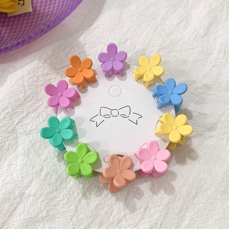 Kẹp Tóc Hình Vương Miện Mini Nhiều Màu Sắc Dễ Thương Cho Bé Gái