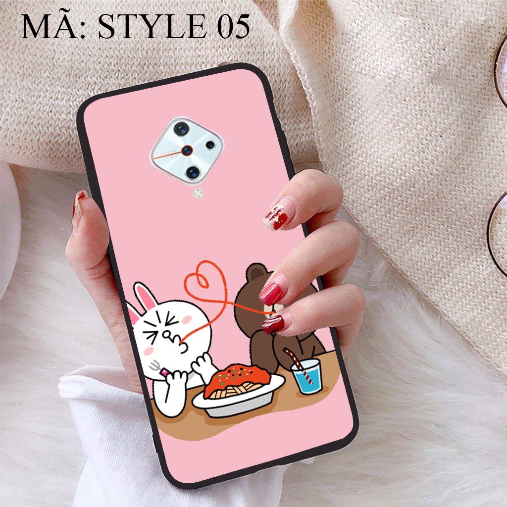 Ốp lưng Vivo S1 Pro viền dẻo TPU BST Phong cách