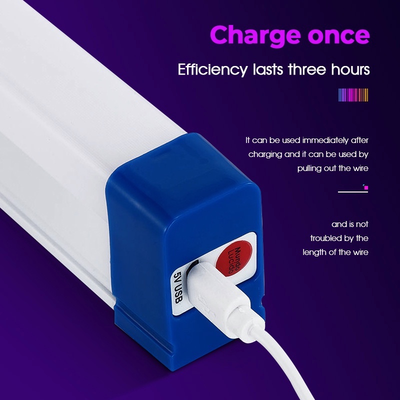 Đèn led màu không dây cầm tay sạc USB chống nước để chụp ảnh