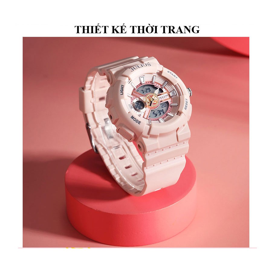 Đồng hồ nữ Julius Hàn Quốc JA-1276 dây cao su thể Thao ( Nhiều màu ) | BigBuy360 - bigbuy360.vn