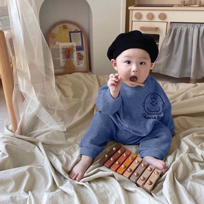 Đồ bộ bé trai, set len tăm họa tiết hoạt hình đáng yêu cho bé trai, bé gái từ 8 đến 20 kg, DUCK331