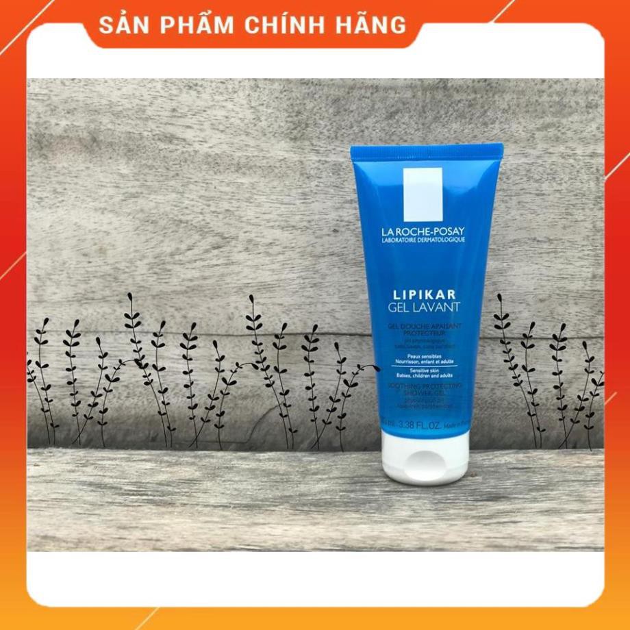 Gel Tắm Làm Sạch Cho Da Nhạy Cảm Lipikar Soothing Protecting La Roche Posay (100ml - 200ml - 400ml)