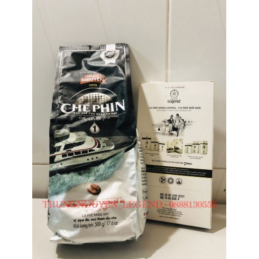 [CÓ TEM] Chế phin 1 - Cà phê Trung Nguyên - Bịch 500g - Trung Nguyên Legend