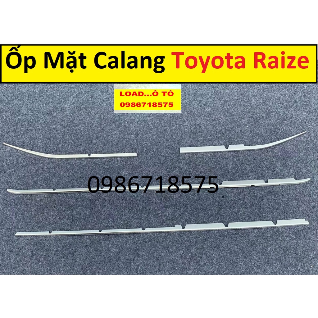 Bộ Phụ Kiện Trang Trí Xe Toyota Raize 2022-2021 Cao Cấp