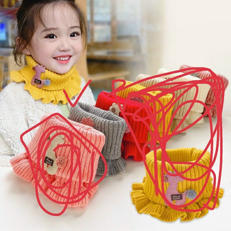 Khăn len ống cổ lọ cho bé yêu ấm áp mùa đông