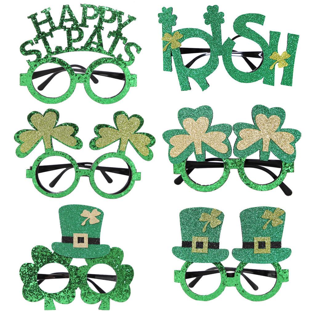 Set 6 Mắt Kính Hóa Trang Nhân Vật Patrick 'S Day