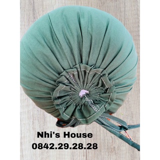Vỏ gối ôm cotton tici mềm mịn, màu theo bộ màu ga gối tici, đủ kích thước