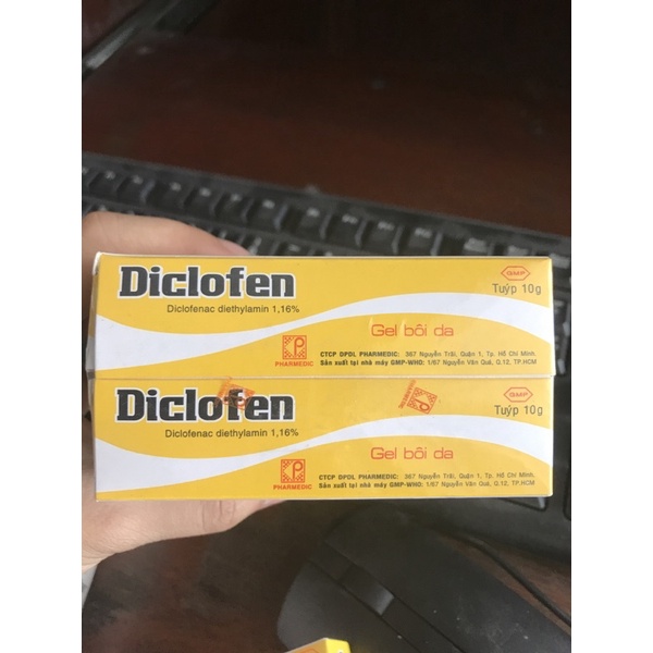 Diclofen kem bôi bong gân đau khớp T/8gr