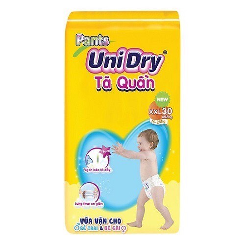 Tã quần Unidry M42/L38/XL34/XXL30