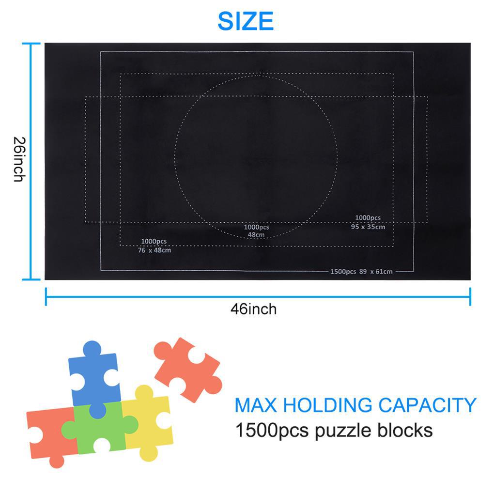 [Choo] Thảm Cuộn Đựng Đồ Chơi Xếp Hình Gọn Gàng Giữ Lại Được In Lên Đến 1500 Miếng Có Túi Đựng Cho Nhà Ở / Du