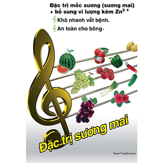 Thuốc Trừ bệnh Melody DUO 66,75WP Đặc Trị Sương Mai