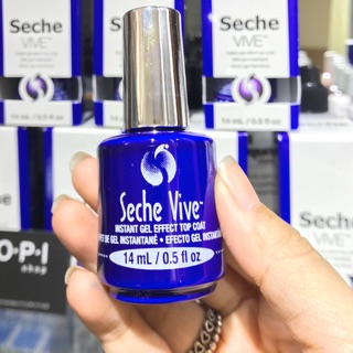 Nước phủ bóng nhanh khô siêu bóng seche vive 14ml