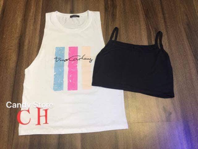 Áo tanktop 3 vạch màu COP799 | BigBuy360 - bigbuy360.vn