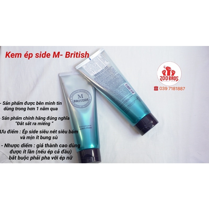 Thuốc Ép side M-British