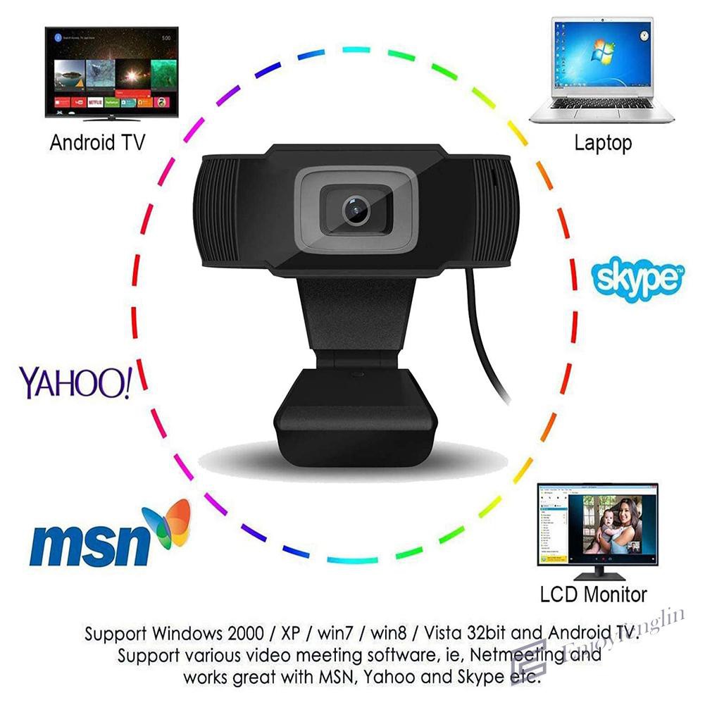 Webcam Xoay Tự Động Kết Nối Usb 2.0 | BigBuy360 - bigbuy360.vn