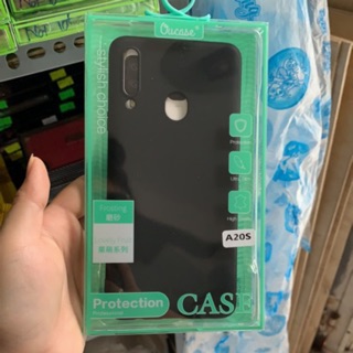 Ốp dẻo vu màu đen samsung galaxy A20s chính hãng vu