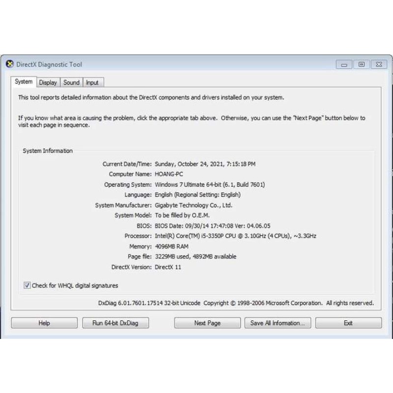 Combo cpu i5 3350p + vga gt630 2g + main giga H61 | BigBuy360 - bigbuy360.vn