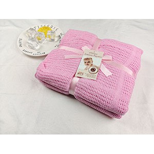 Chăn Lưới Xuất NGA Bốn Mùa Size 1x1.4M 100% Cotton Thông Thoáng Không Mồ Hôi Chống Ngạt Cho Bé Yêu, TOGABO