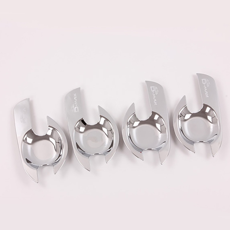 Set 4 Ốp Bọc Tay Nắm Cửa Xe Hơi Bằng Crom ABS Chuyên Dụng Cho ISUZU D-MAX 2012-2018 2015