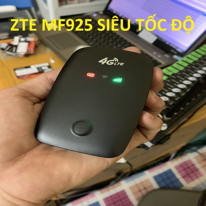 Phát wifi di dộng không day 3g 4g zte mf925 - Thiết bị wifi cho các loại máy tính, điện thoại, tivi