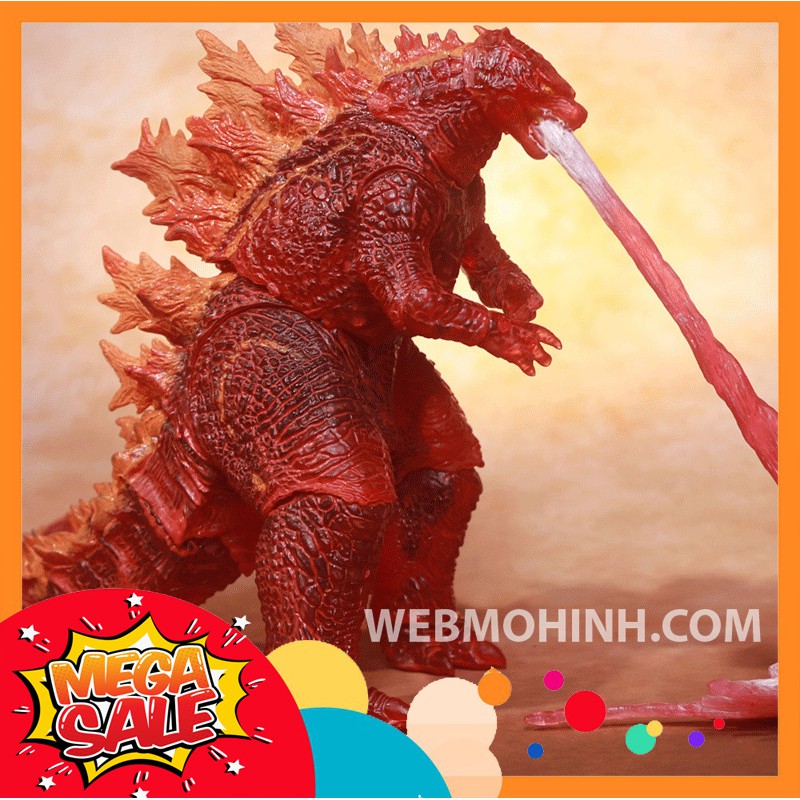 GIÁ HỦY DIỆT Mô Hình Godzilla Burning Kèm Hiệu Ứng Neca Cao 18cm - Hàng Nhập Khẩu