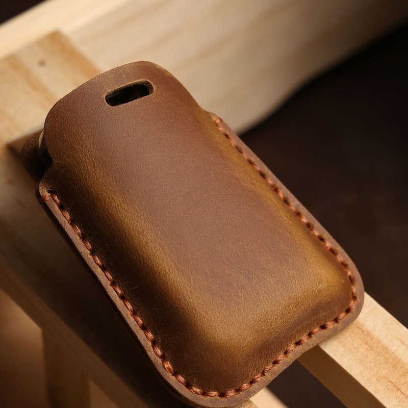 Ốp Bảo Vệ Chìa Khóa Xe Hơi Volkswagen Passat Meiteng Golf Tiguan Tilap Lavida Bằng Chất Liệu Da Thật Handmade