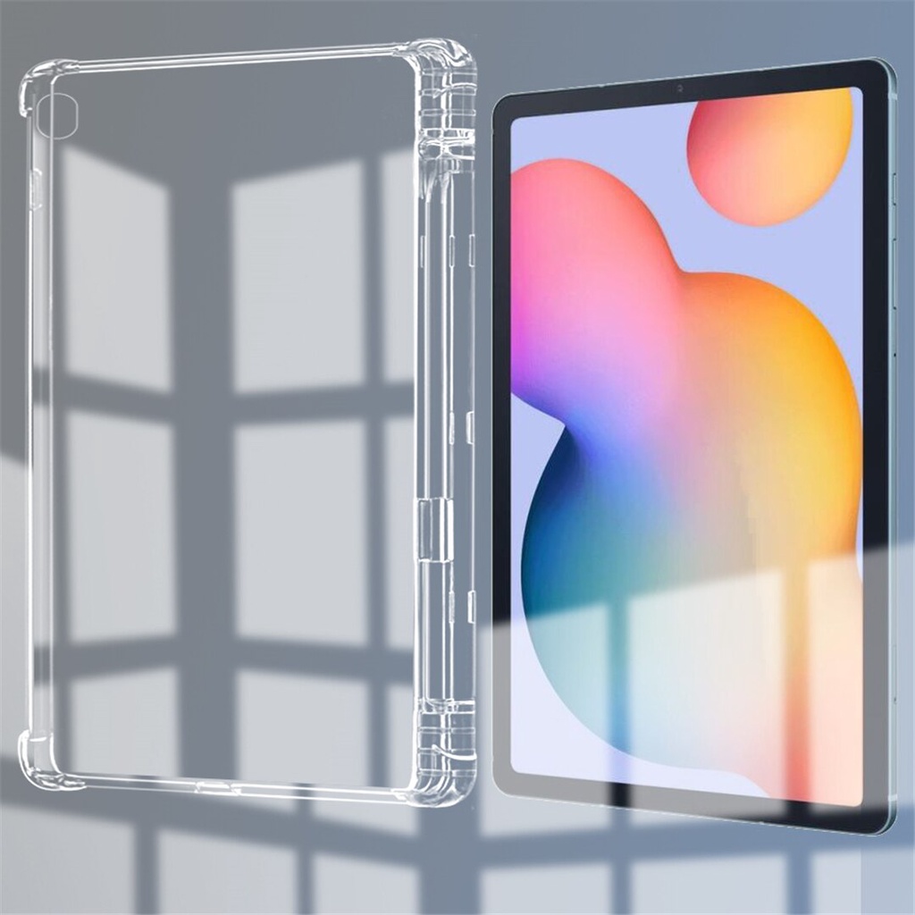Ốp máy tính bảng trong suốt tpu cho Samsung galaxy tab s8 ultra s8+ s7 plus a7 s6 lite s7 fe p610 t860 t870 t307
