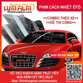 Phim cách nhiệt cắt theo xe