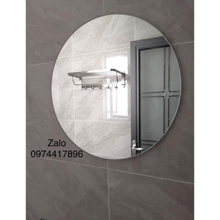Gương tròn dán tường D30cm kèm full 5 miếng dán 2 mặt