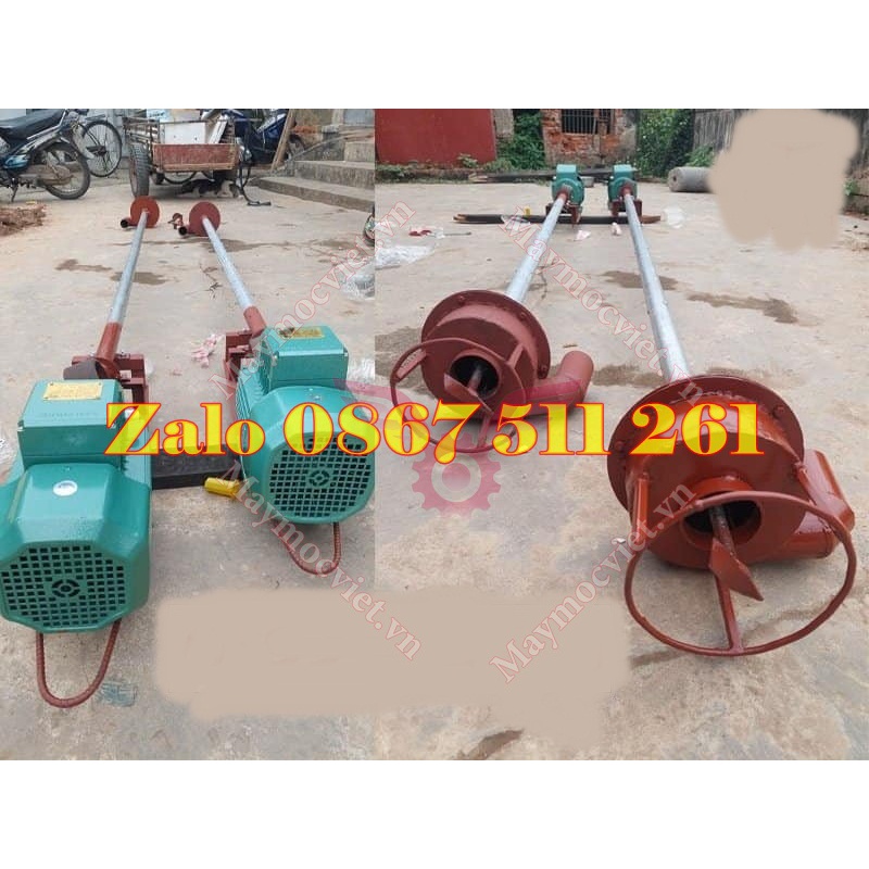 Máy bơm hút bùn đặc đa năng chạy điện