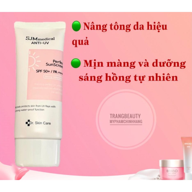 Kem Chống Nắng SJM Medical Anti UV SPF 50 /PA+++ Hàn Quốc 30ML