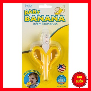 Gặm nướu chuối Mỹ 2 in 1 cho bé trai bé gái