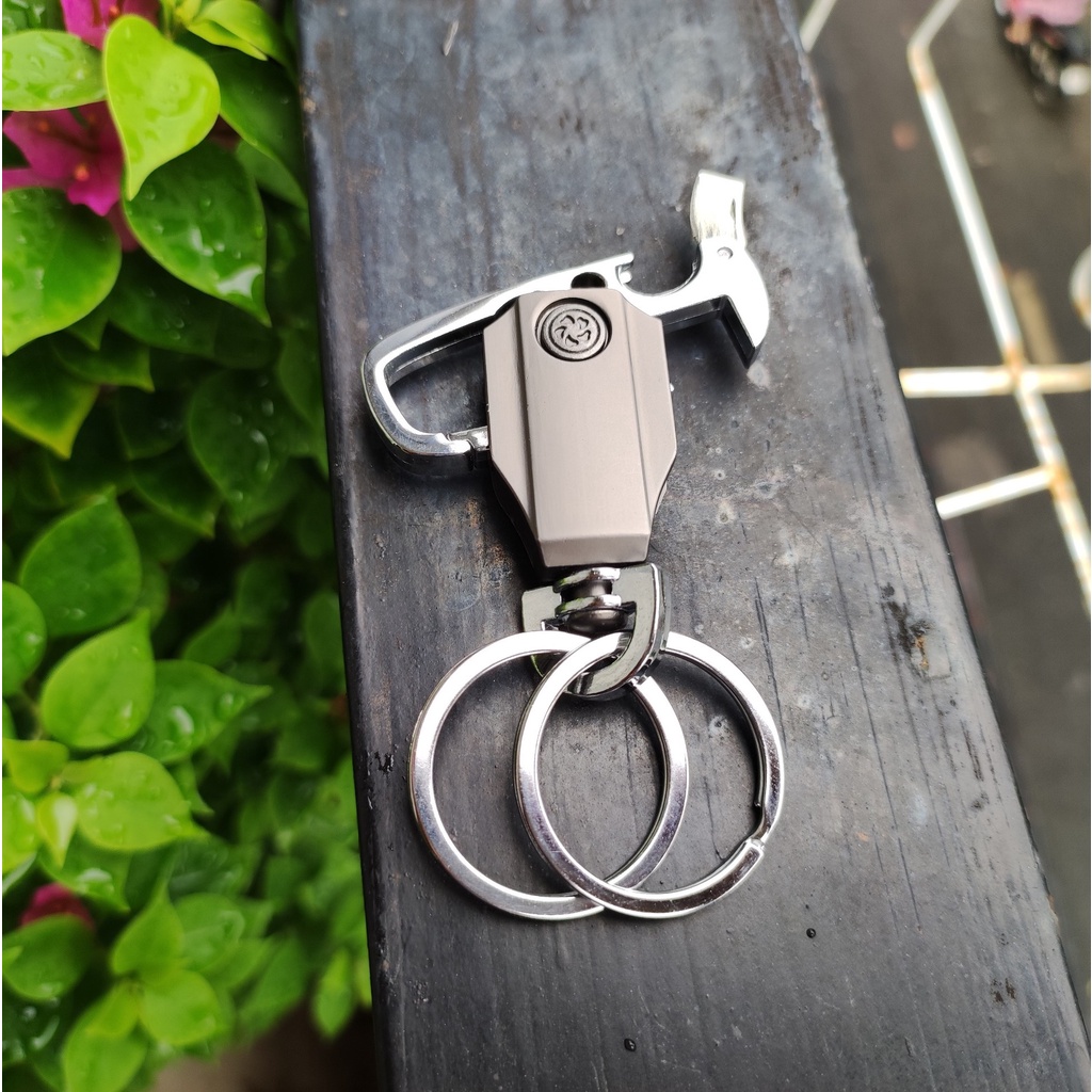 Móc Khóa Oto Xe Máy ZACHI Đa Năng Spinner, Móc Chìa Khóa Oto Xe Máy Có Đồ Khui Cao Cấp Thiết Kế Độc Đáo MK6