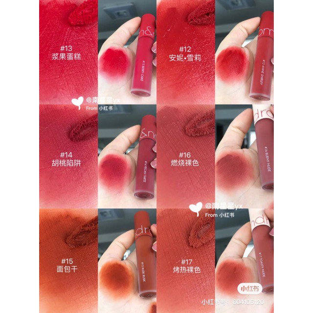 [Beman123]  [ CÓ MÀU MỚI ] SON ROMAND ZERO VELVET TINT | BigBuy360 - bigbuy360.vn