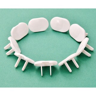 COMBO 10 NÚT BỊT Ổ ĐIỆN 2 CHÂN