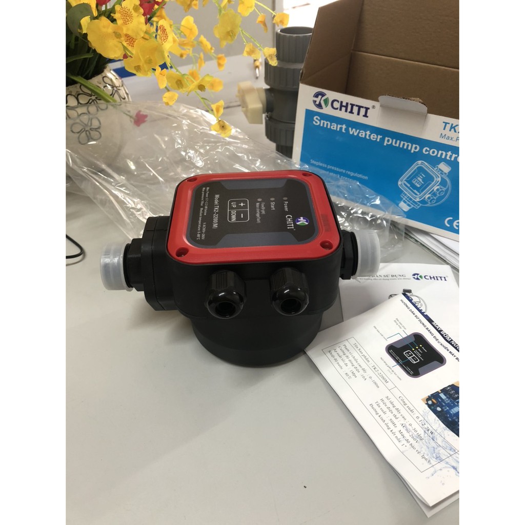 ChiTi - Hệ rơ le thông minh- biến bơm thường thành bơm tăng áp tự động