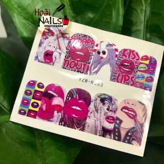 Sticker nước 3D
