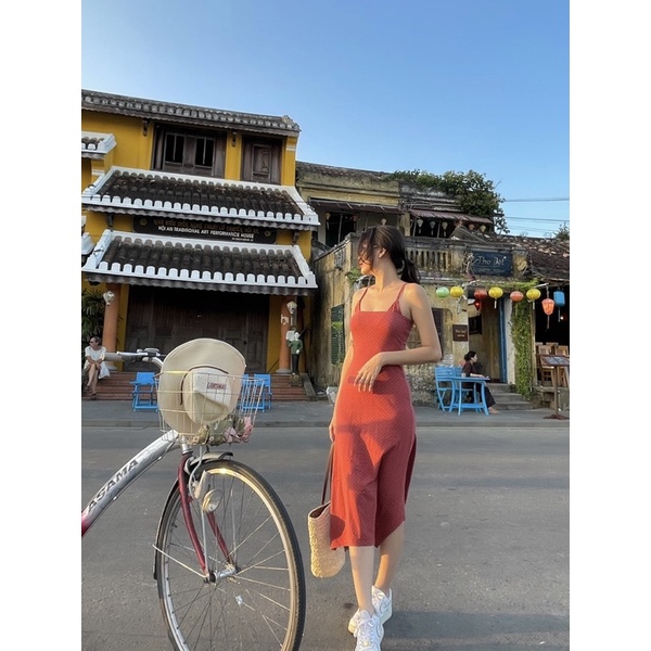 Set đầm ống +áo bra