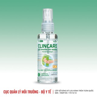 Nước Rửa Tay Khô Clincare S.H 70ml